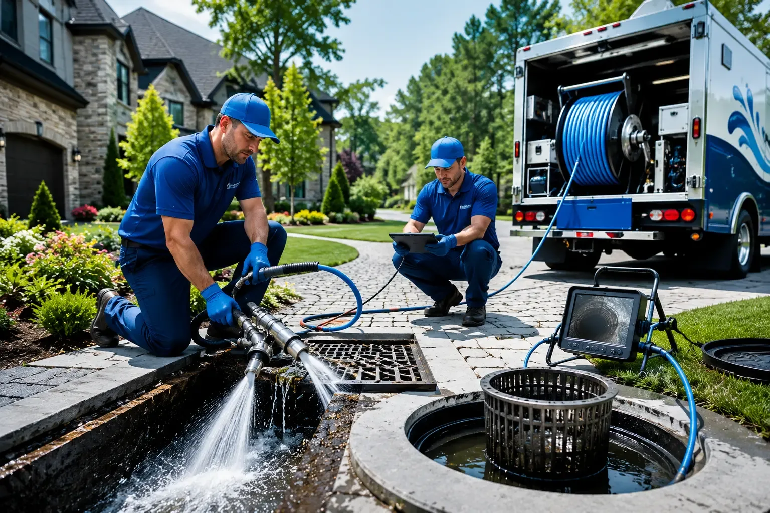 Local outdoor drain cleaning professionals in Fleetwood, NC